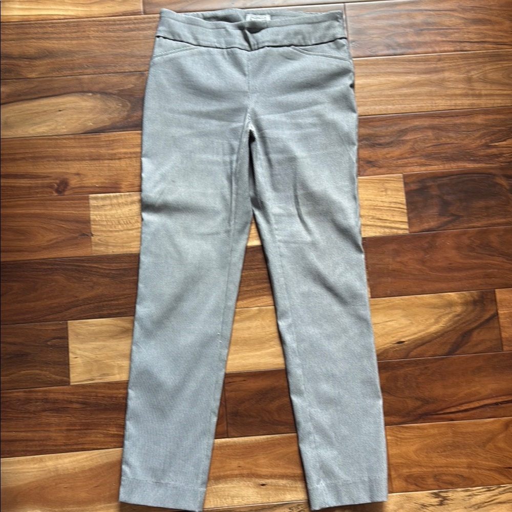 Gray Slim Fit Pants